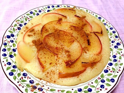 *シナモン♡焼きリンゴのパンケーキ♡